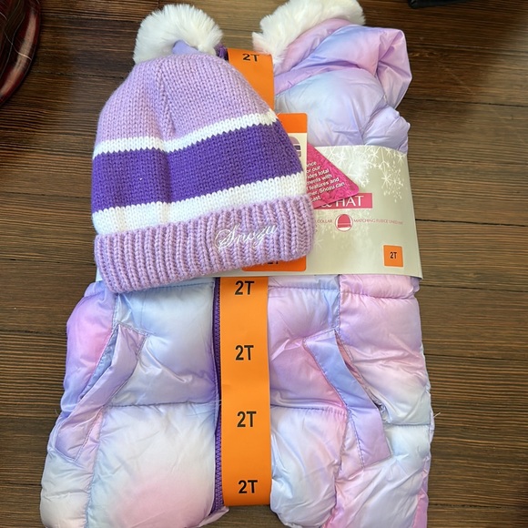 SNOZU Kids winter jacket & Hat set size 2T - Picture 3 of 3